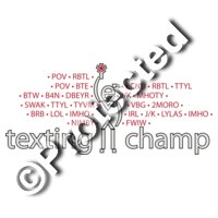 TXTR TEXTING CHAMP 4